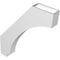 Ekena Millwork 4-in. W x 28-in. D x 34-in. H Imperial Architectural Grade PVC Knee Brace BRCP04X28X34IMP - alternate 6